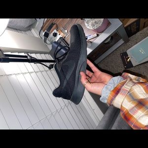 Nike blackout sneakers